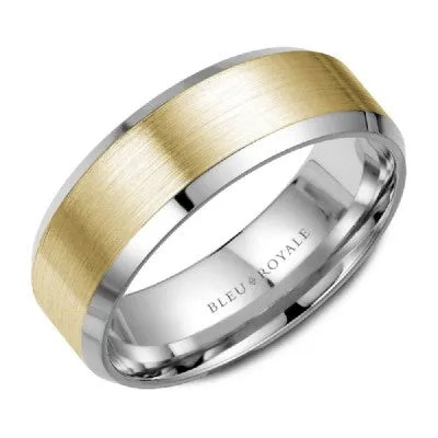Sandpaper & High Polish Beveled Band