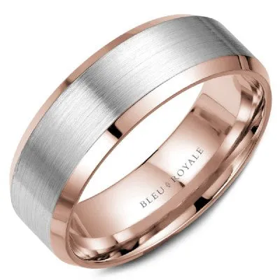 Sandpaper & High Polish Beveled Band