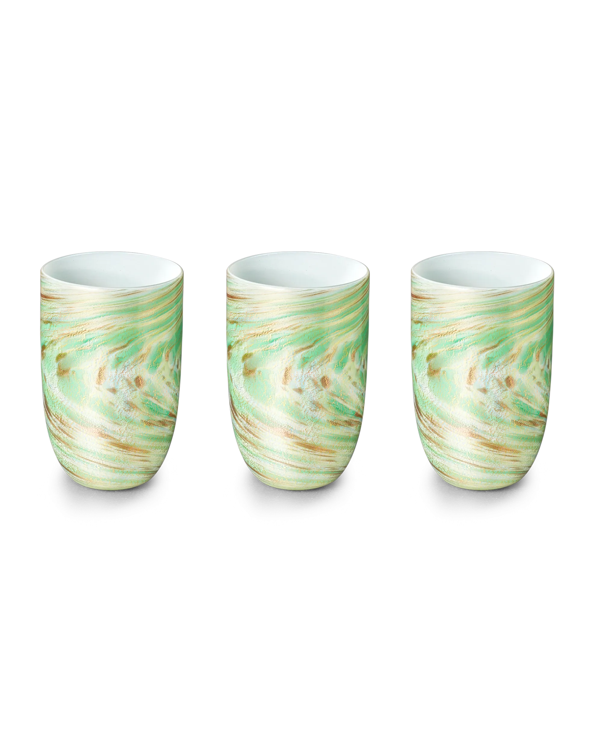 Set of 3 LagunaB Murano Glasses