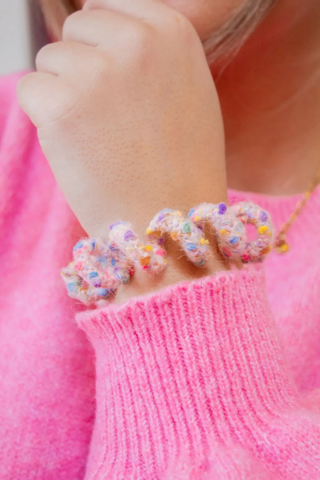 Speckle Cord Scrunchies