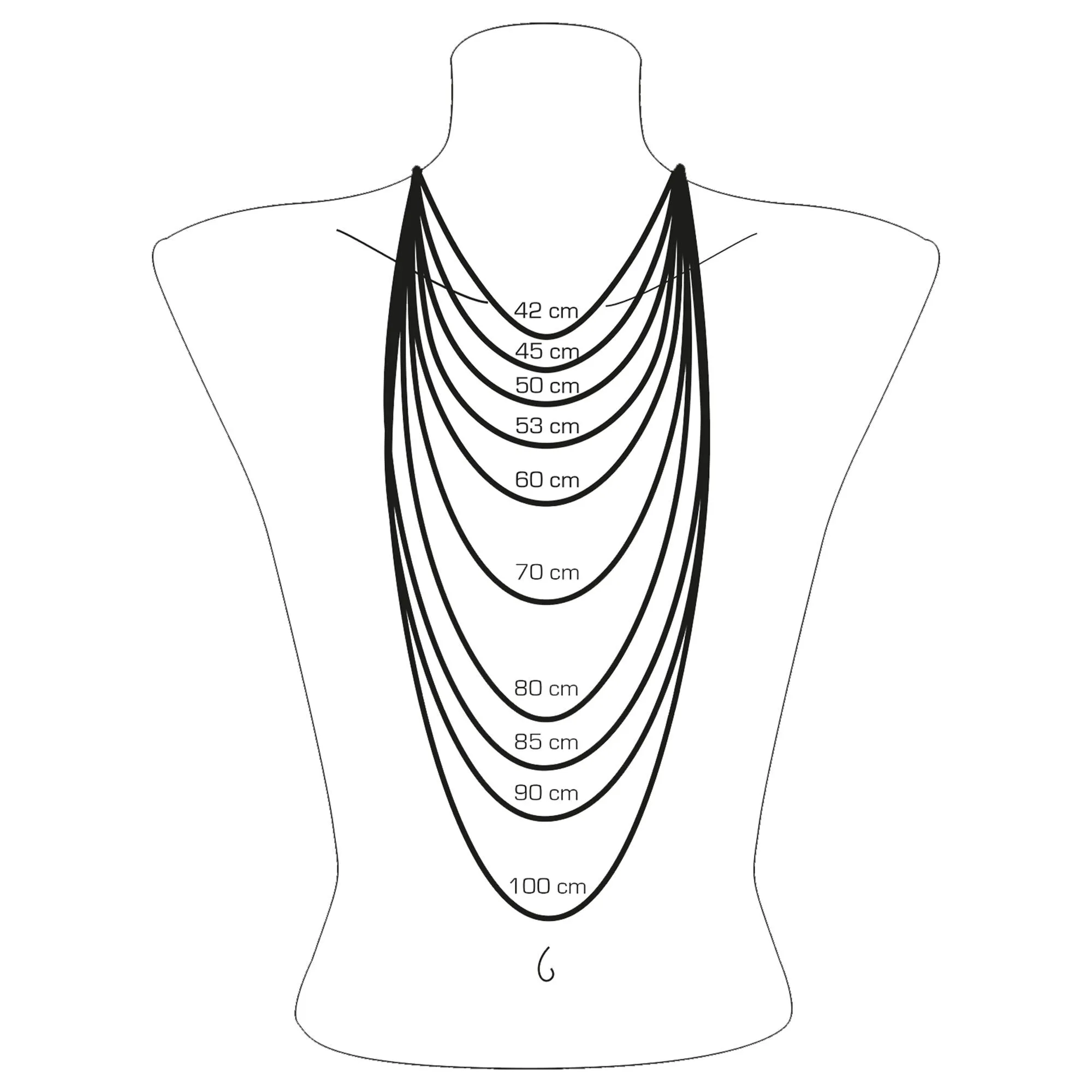 STERLING SILVER FINE BOX LINK NECKLACE