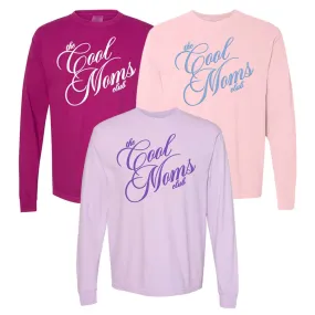 'The Cool Moms Club' PUFF Long Sleeve T-Shirt