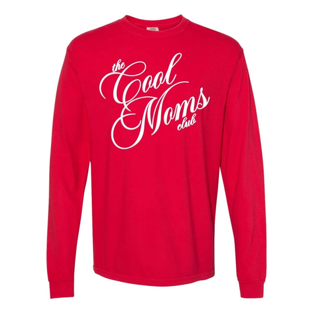 'The Cool Moms Club' PUFF Long Sleeve T-Shirt