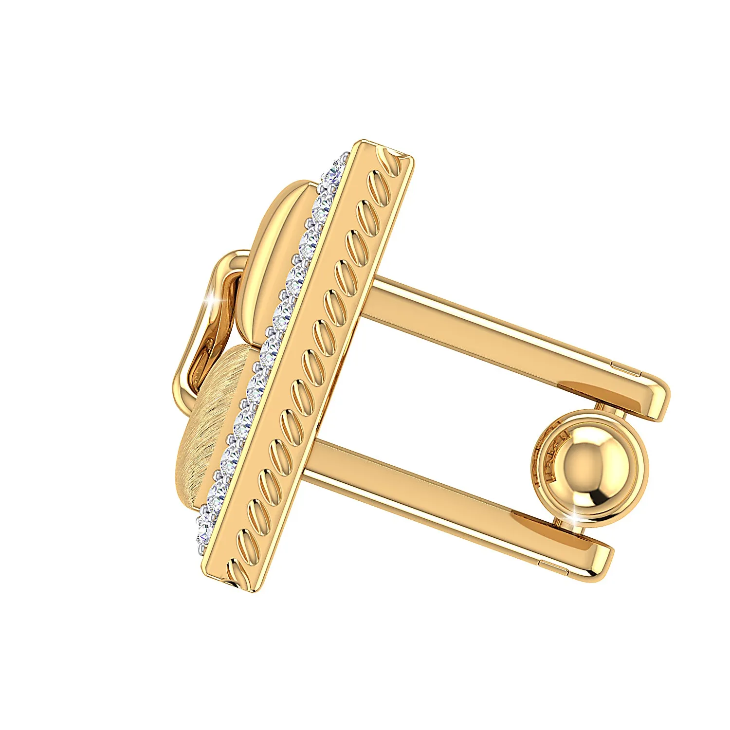THE CROSS STITCH CUFFLINKS