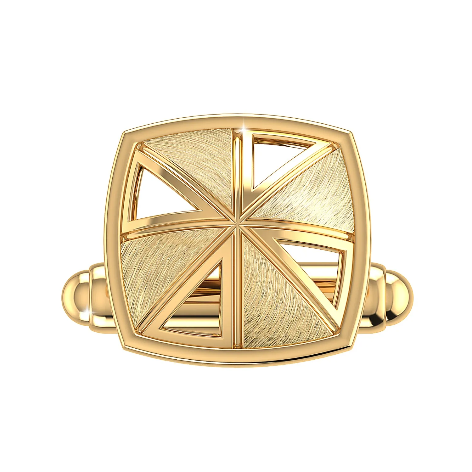 THE HAVELL GOLD CUFFLINKS