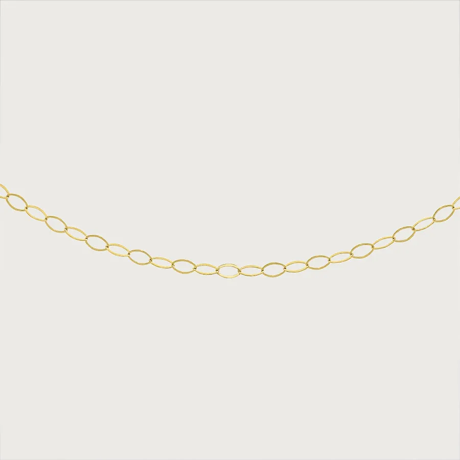 Trace Link 9K Gold Chain