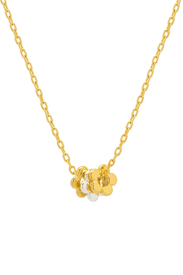 Trio Flower Necklace