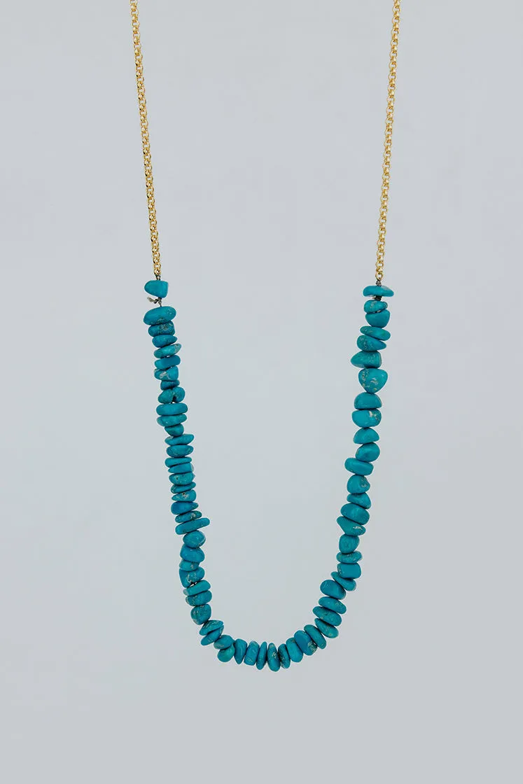 Turquoise Beaded Necklace