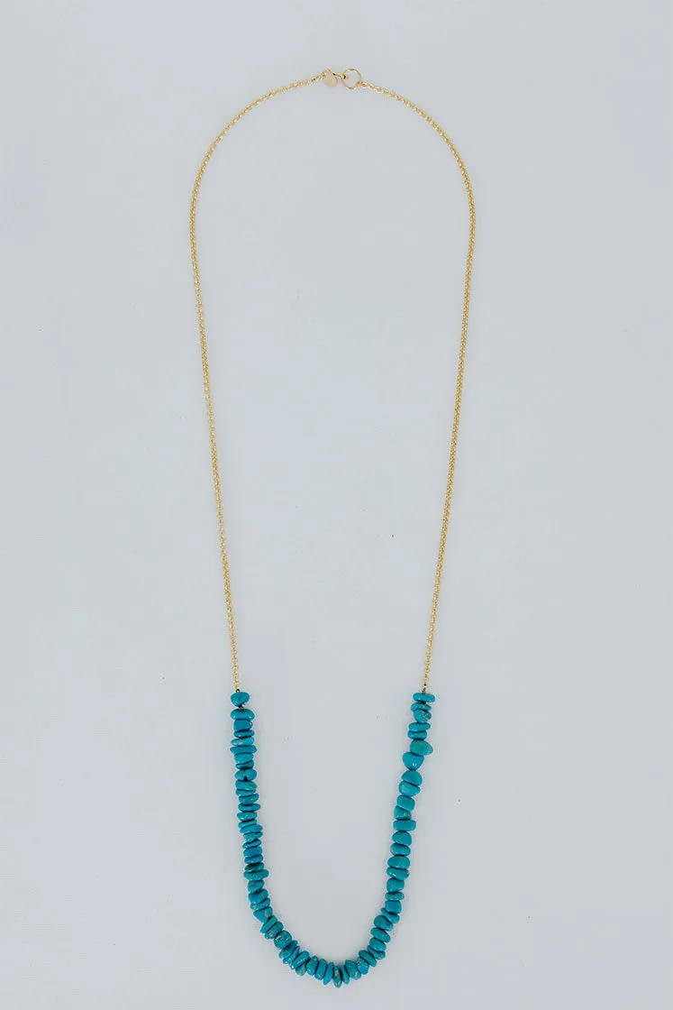 Turquoise Beaded Necklace