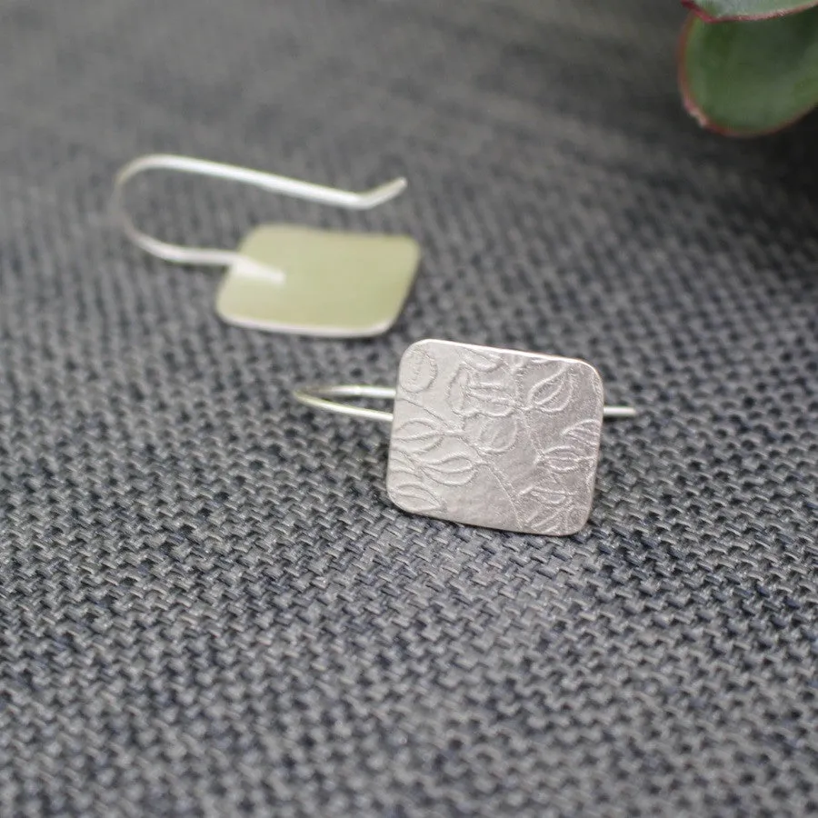 Vines Tag Drop Earrings