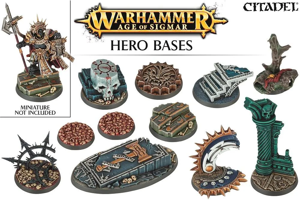 Warhammer Age of Sigmar: Hero Bases