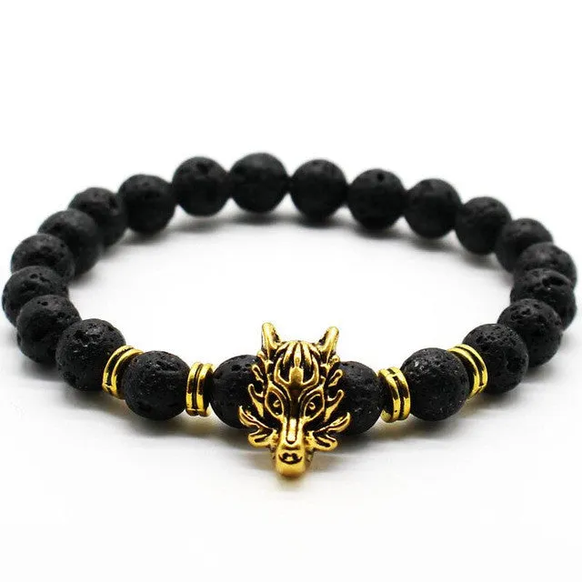 Wolf Head Bracelet